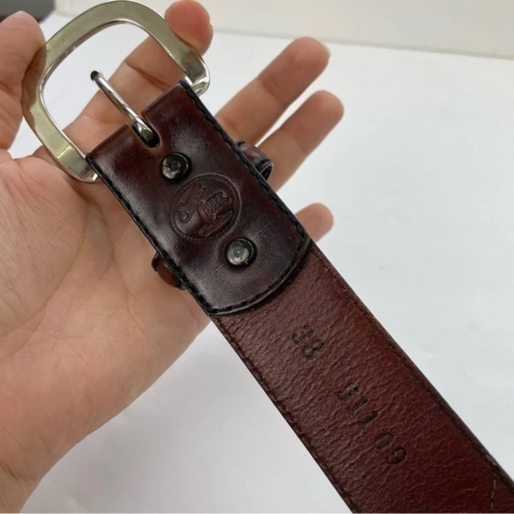 Silver Creek Western Brown Leather‎ Belt